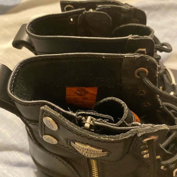 Harley Davidson Combat Boots Sz. 9 1/2 - Picture 8 of 8